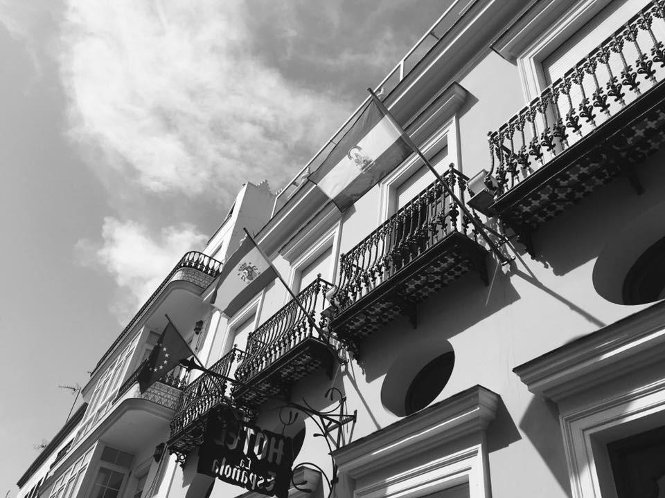 Hotel La Espanola Chipiona Bagian luar foto